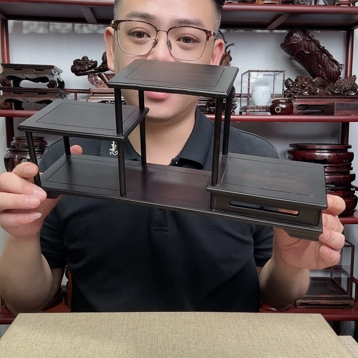 紫光檀工艺品底座