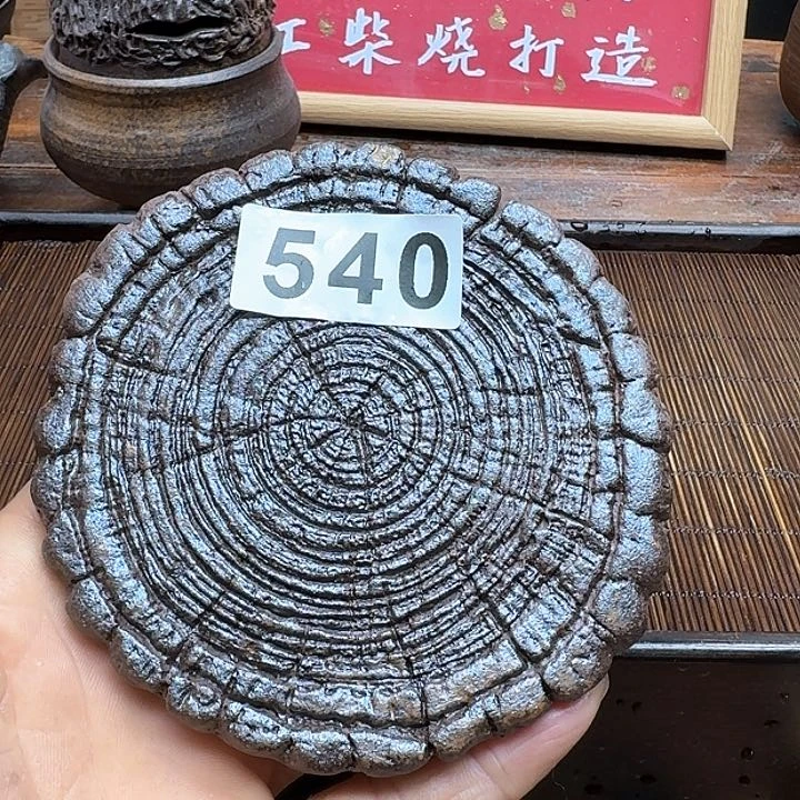 纯手工制作粗陶茶具?*丽