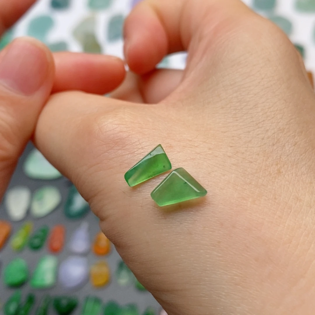 定制翡翠未镶嵌切割面