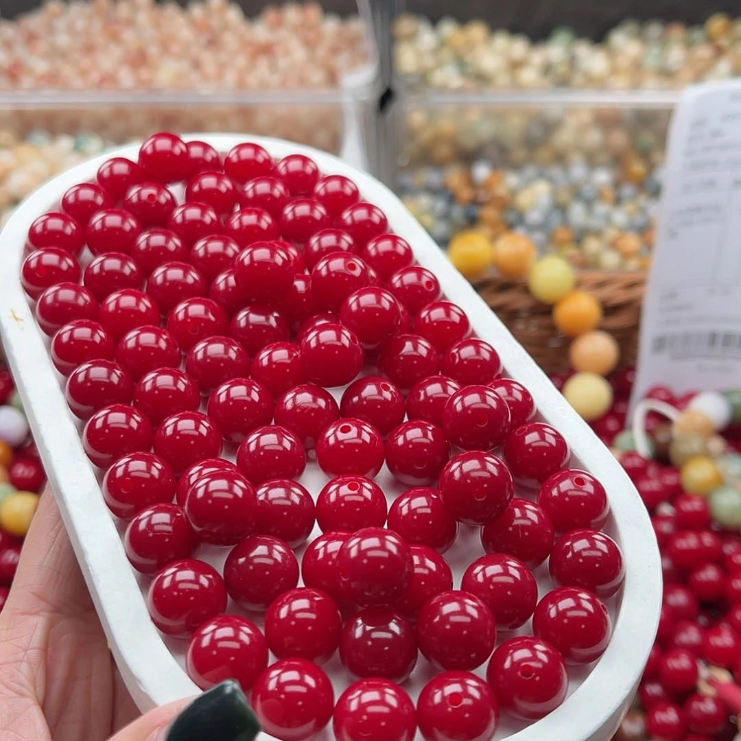 白玉菩提吊坠Q/12mm/100+20颗