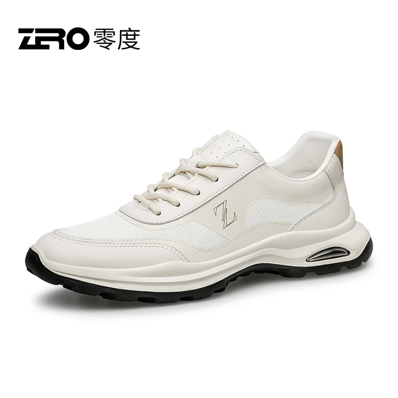 Zero/零度尚品夏季新款百搭休闲男士鞋子透气低帮鞋男士开车鞋