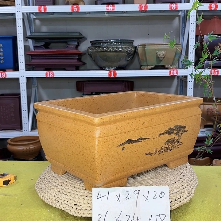 紫砂花盆宜兴紫砂厂