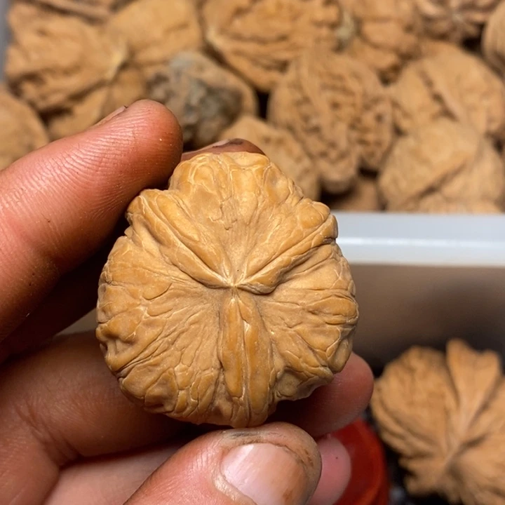 旭***日吊坠文玩核桃文玩核桃异形单只的