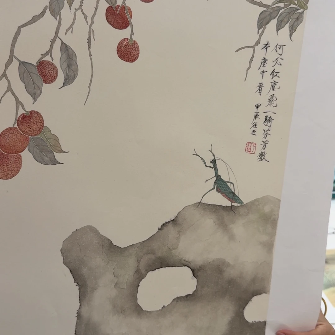 国画国画作品山水花鸟国
