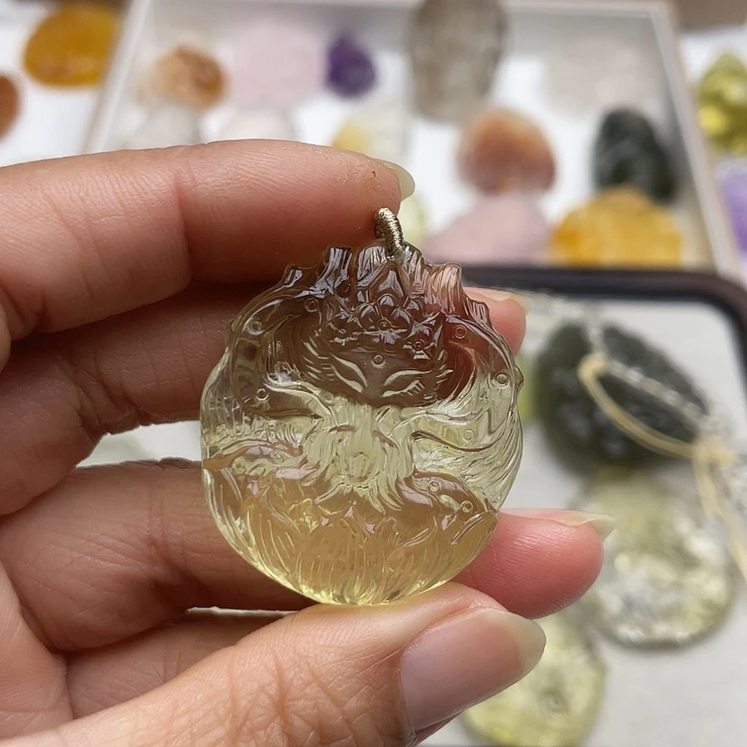 吊坠(不含链)未镶嵌水晶天****n