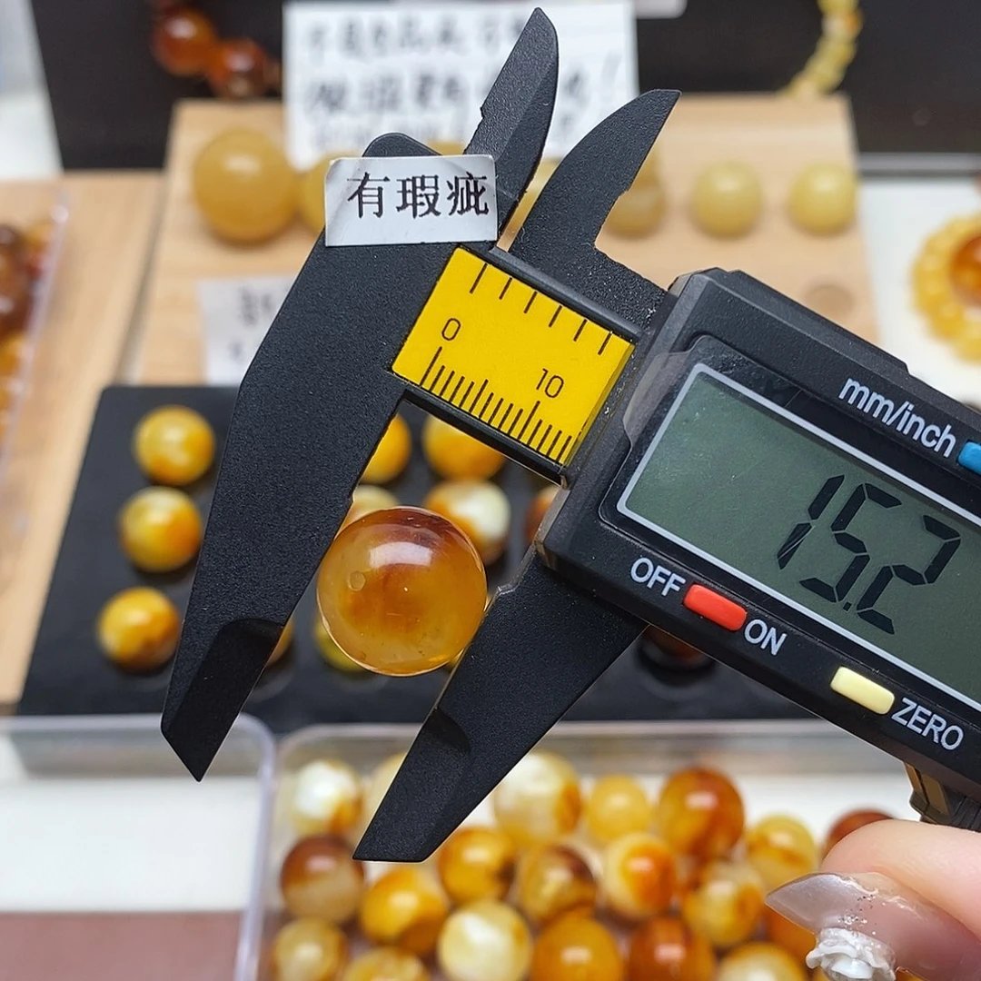 虫珀未镶嵌裸石蜜蜡818