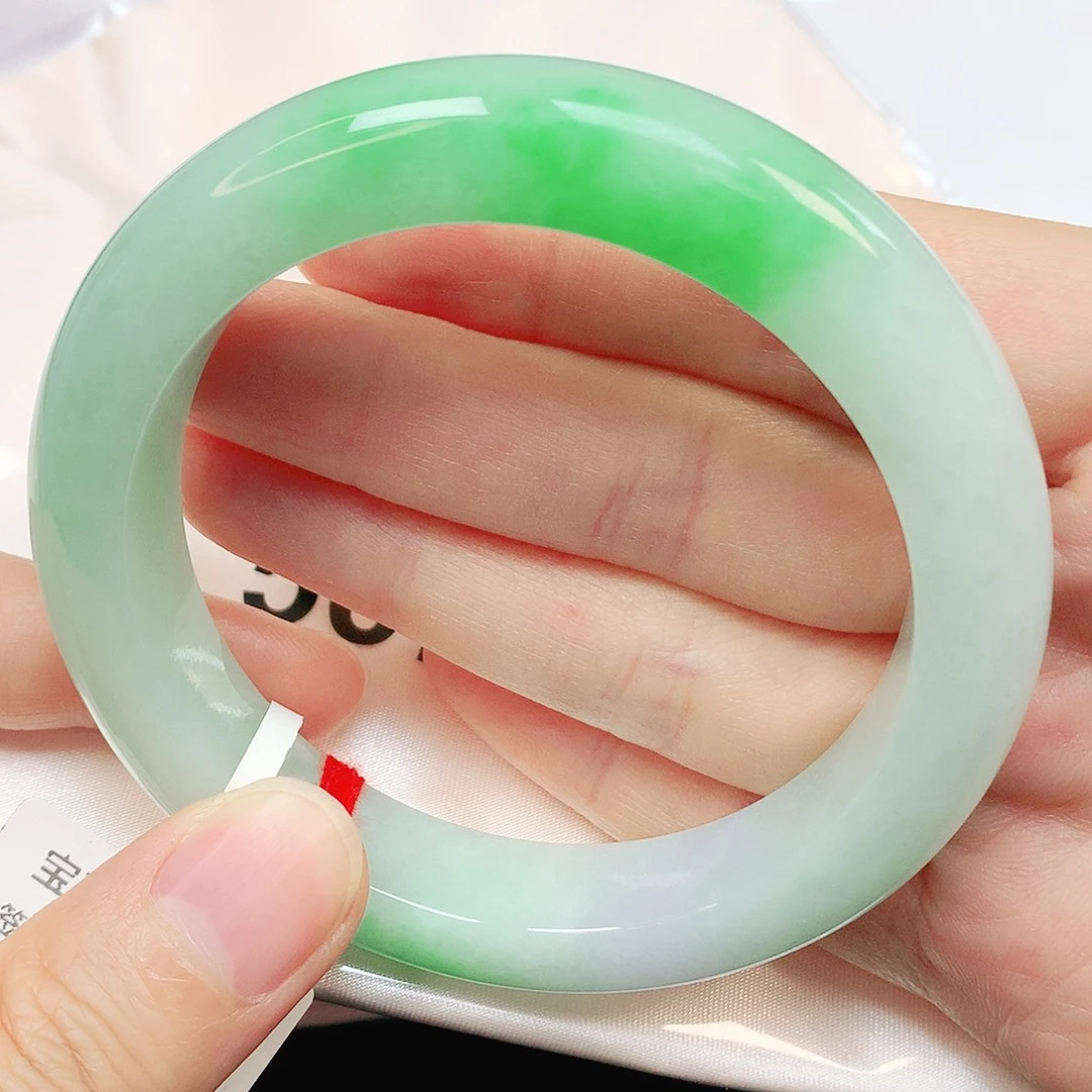 未镶嵌手镯翡翠抖音567