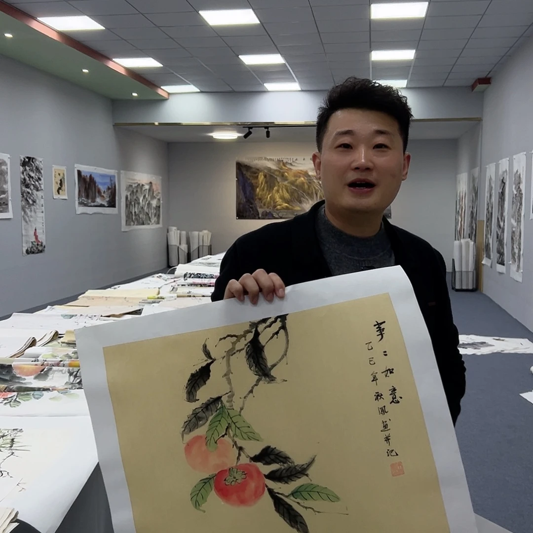 国画国画作品手绘