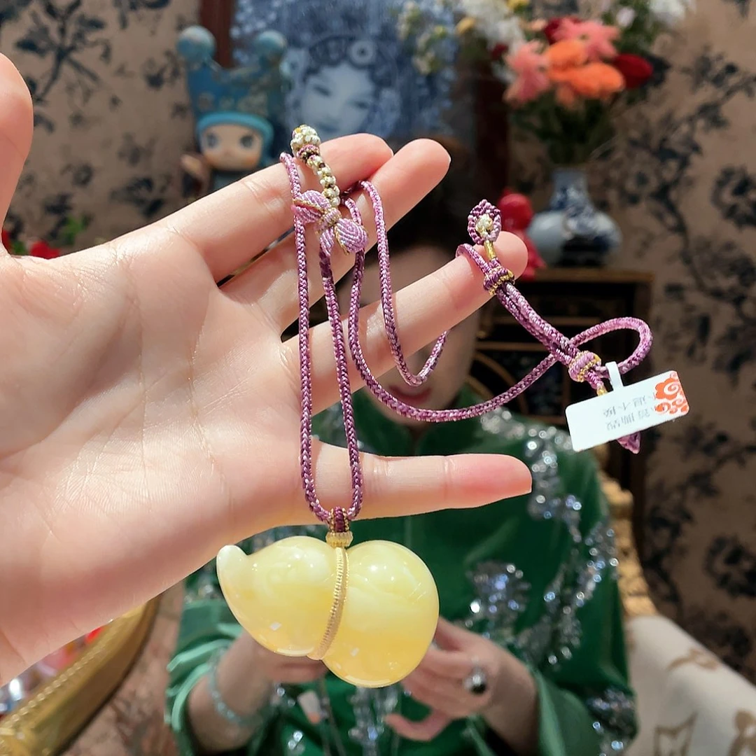 蜜蜡颈饰未镶嵌颈饰