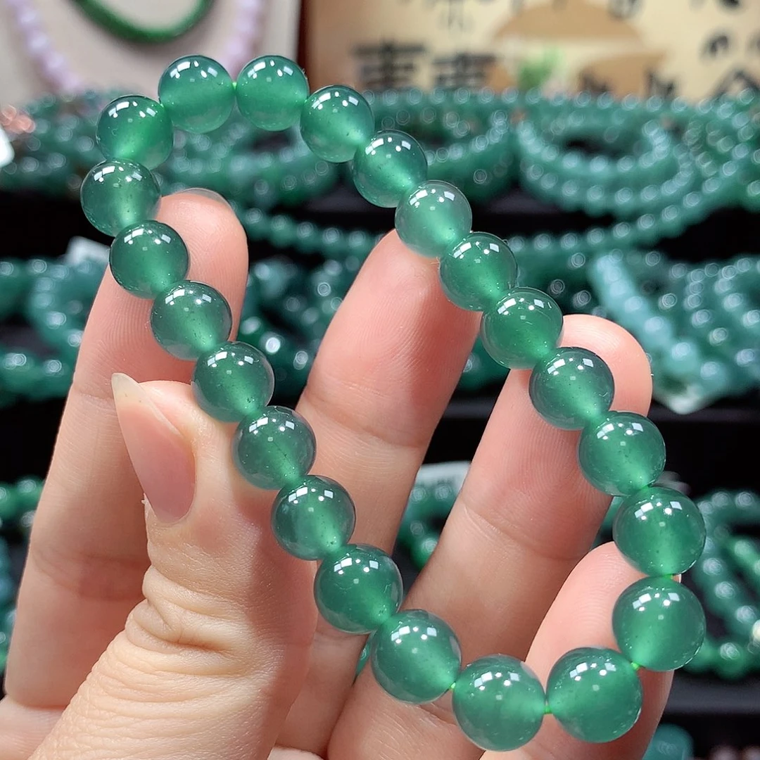 翡翠未镶嵌手链卡9