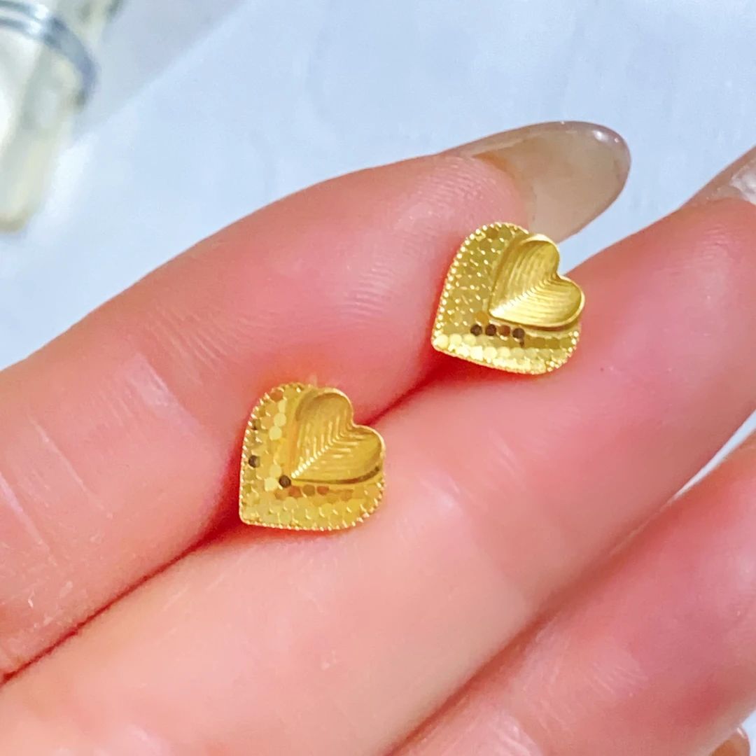 足金999时尚耳饰2.46g