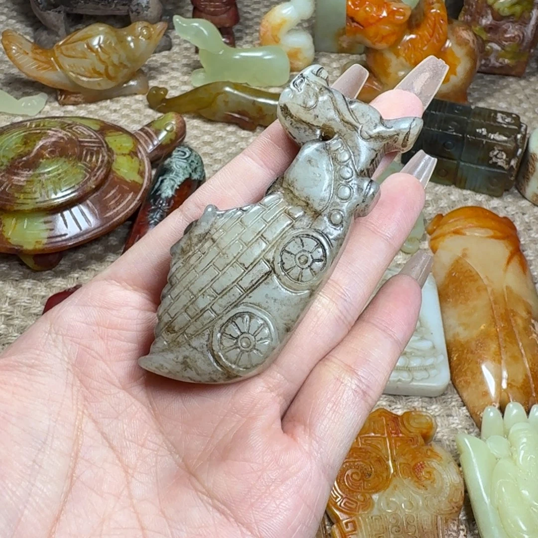 白玉菩提吊坠挂件