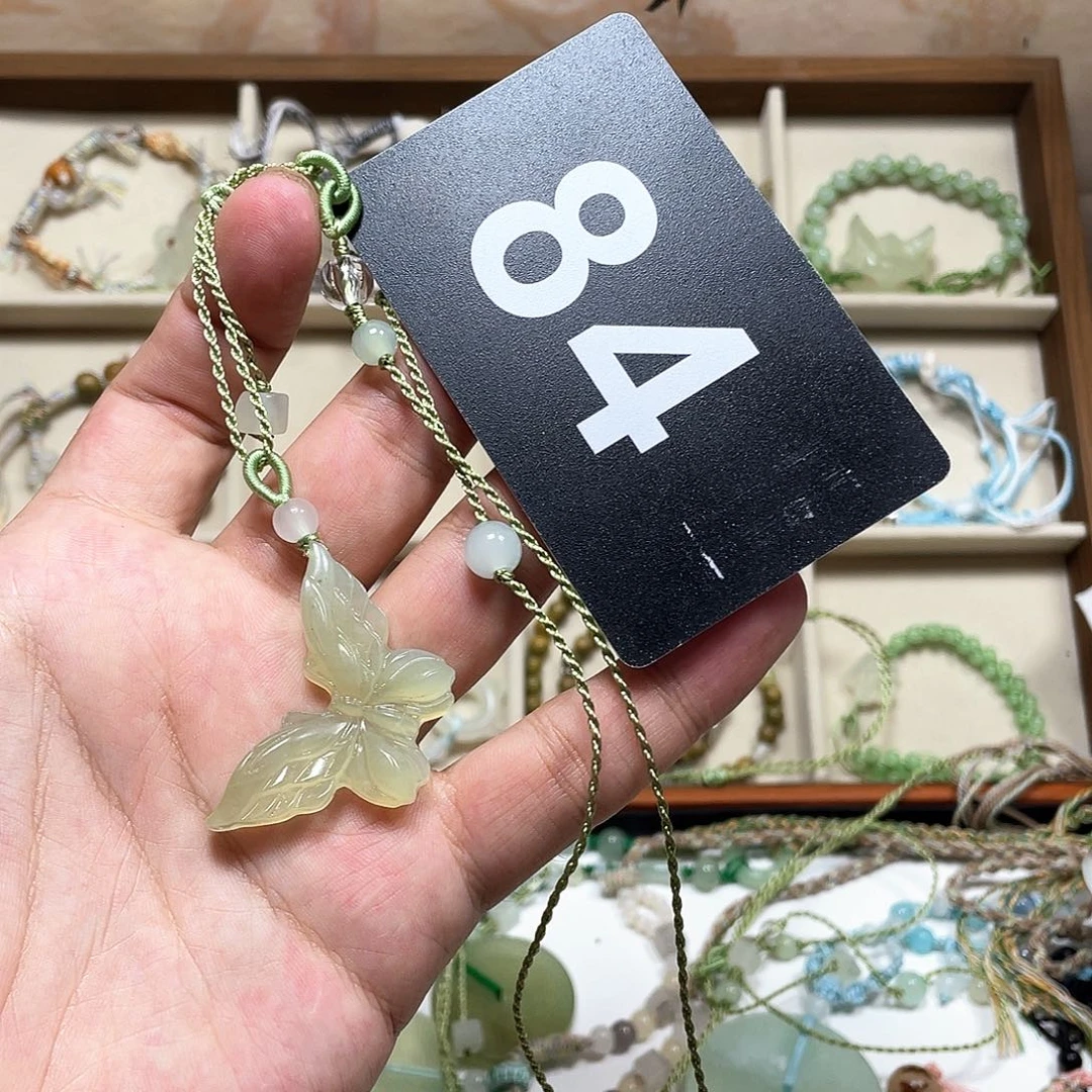 合金蛇纹石玉颈饰