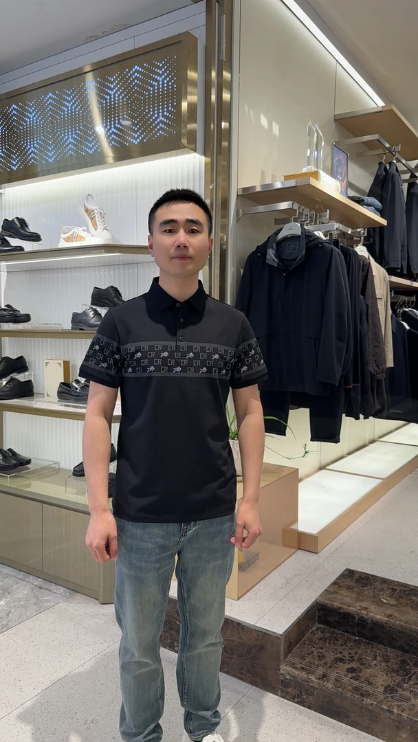 实体店好品质专柜男士短袖POLO衫体恤BDT110-2