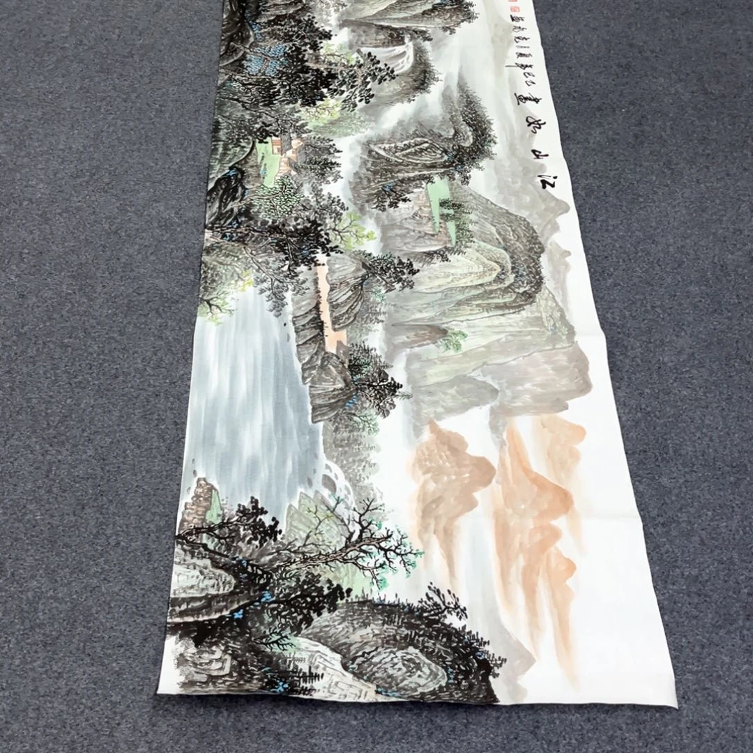 国画国画作品老师手绘