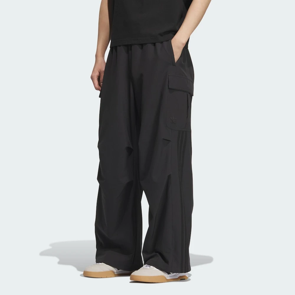 【滔搏联动】adidas阿迪达斯三叶草男子工装风梭织长裤KD0949