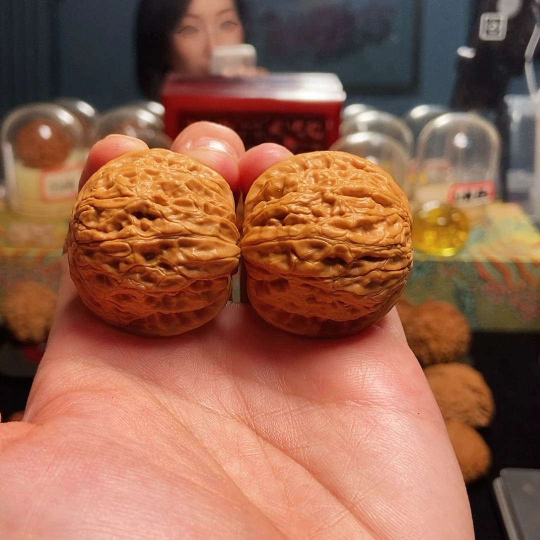 吊坠文玩核桃38乾隆磨