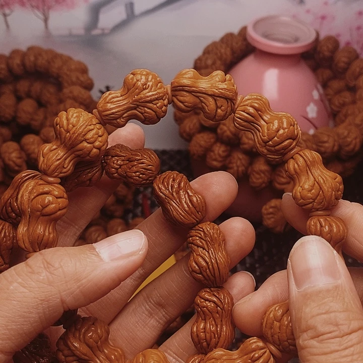 常***安吊坠文玩核桃文玩桃核