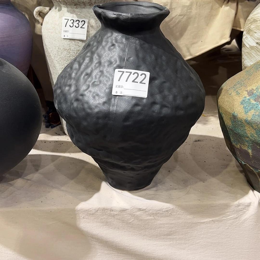 瓶花****学7722高32口8陶瓷花瓶无孔
