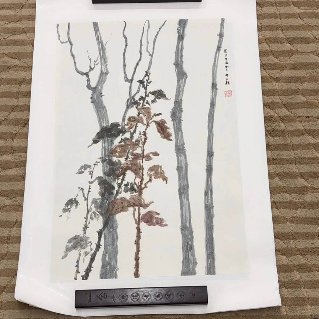 国画花鸟等多种鸟类的