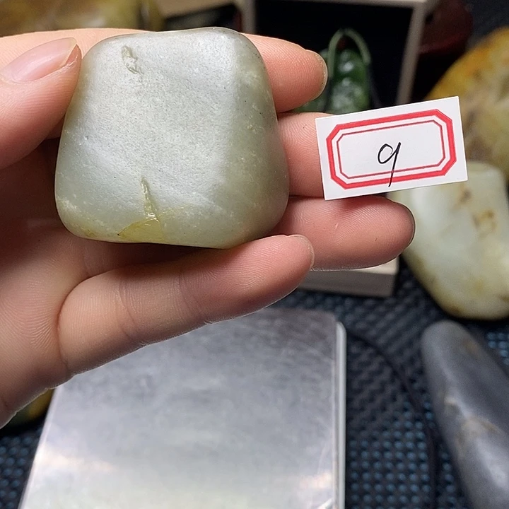 和田玉未镶嵌挂件9