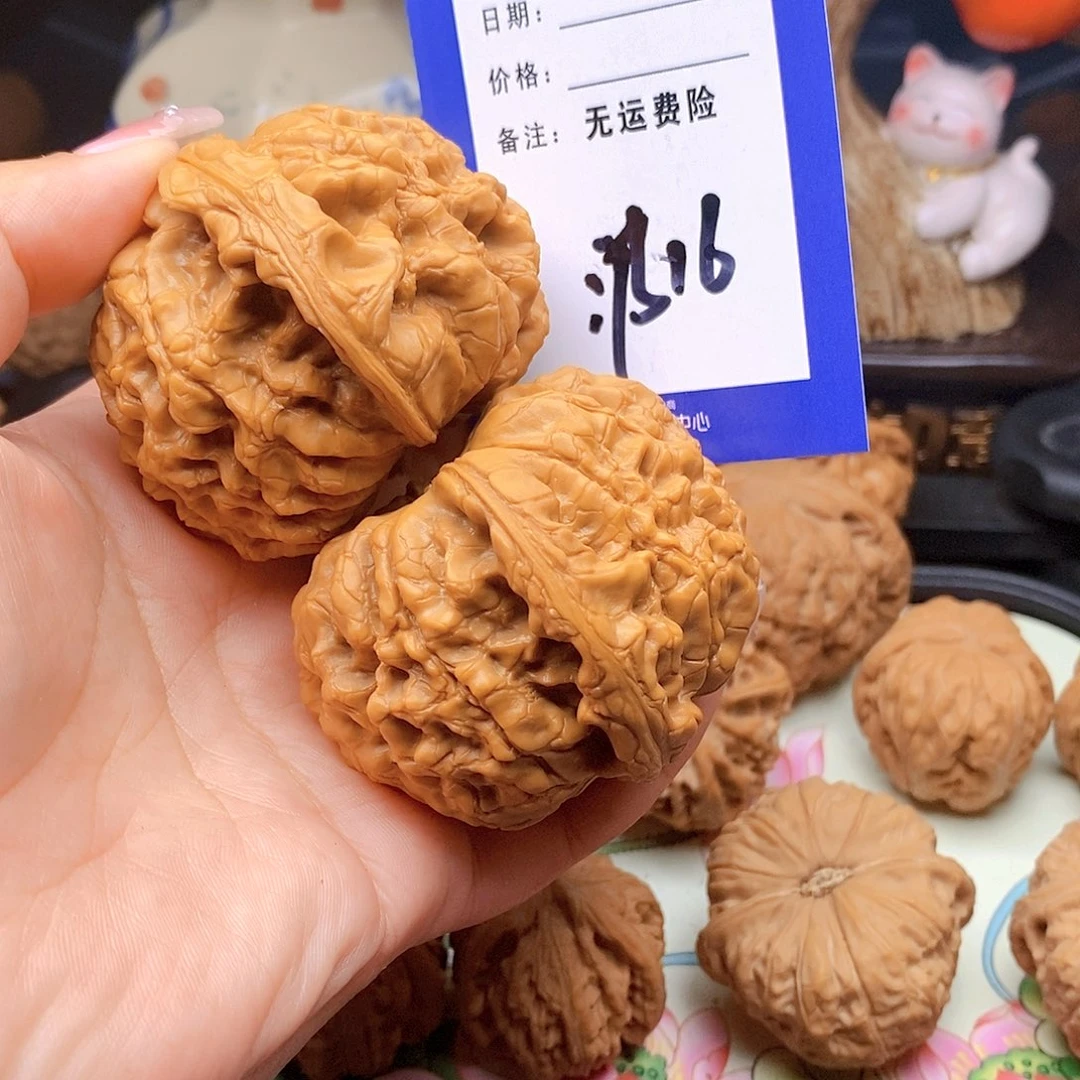 【闪购商品】把件文玩核桃立*文玩核桃龙鼎16