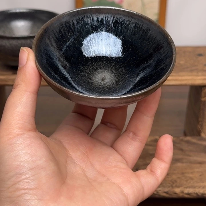 茶盏罗建强建盏柴烧