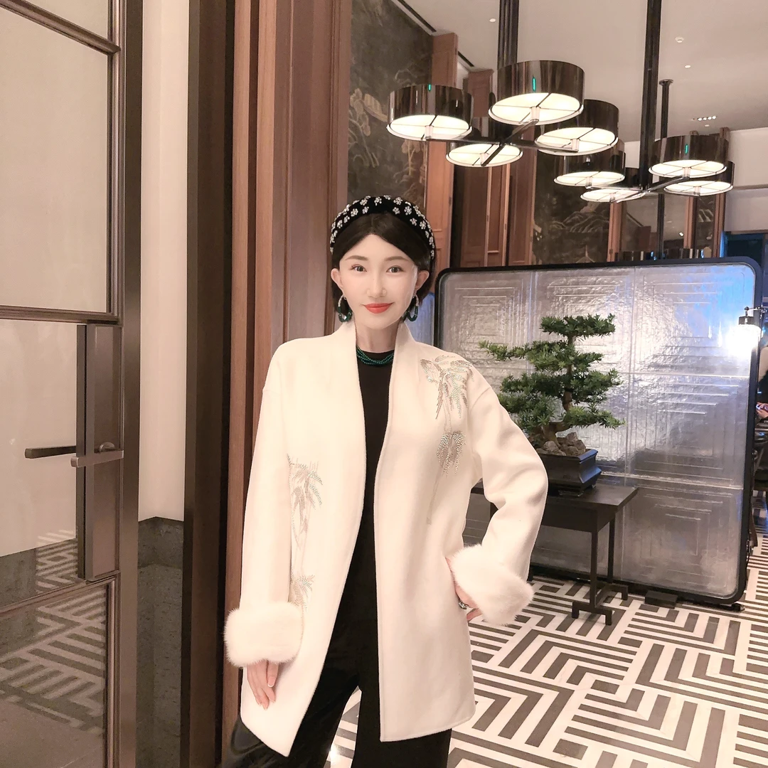 Betty Bairn【秋歌离】高定系列毛呢外套24B-BW6677