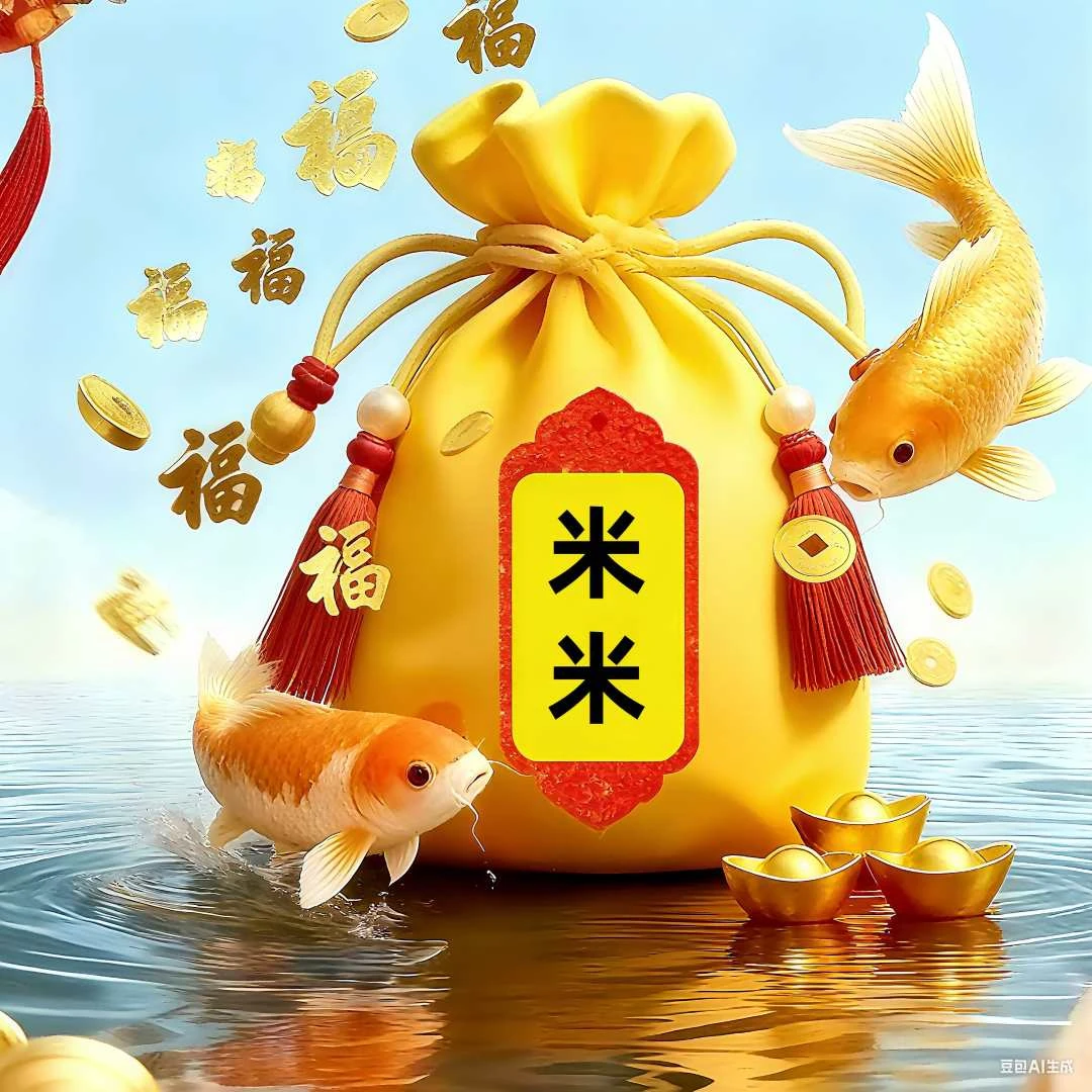 5号米不够花【师傅强烈推荐】生肖贴纸福卡