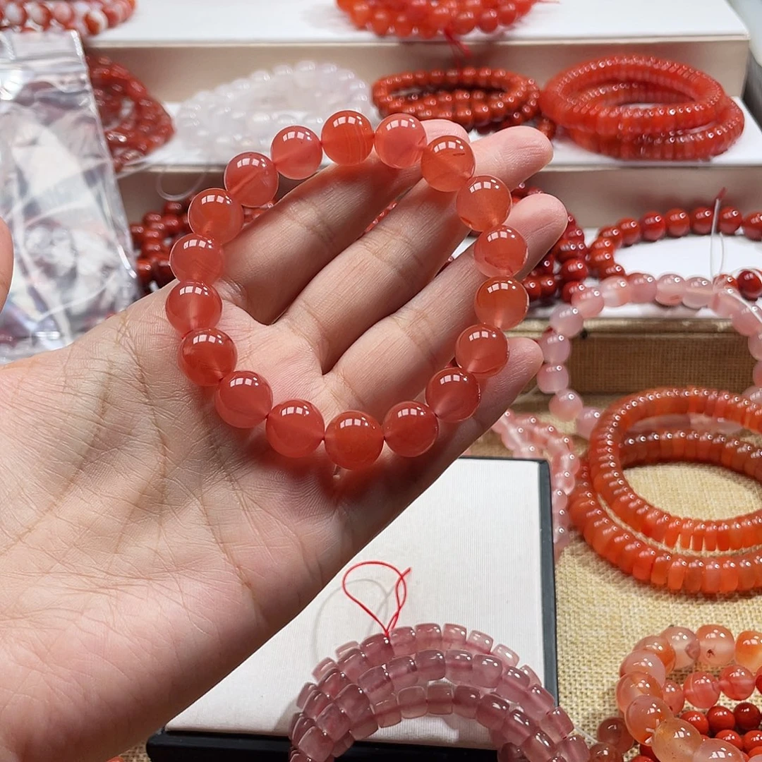 L***y南红玛瑙未镶嵌手链
