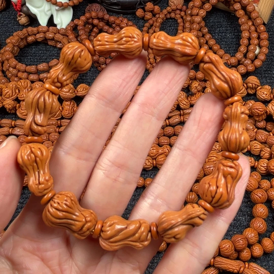 手串文玩核桃C5桃核手串