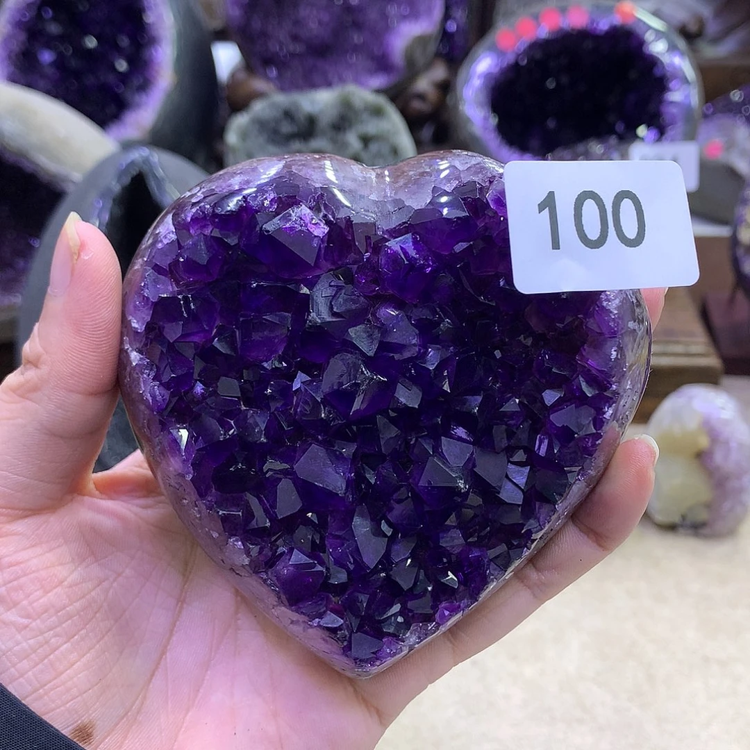 紫晶大型摆件（非配饰）未镶嵌