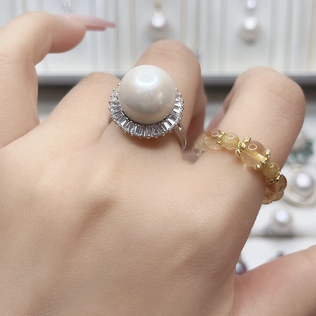 淡水珍珠戒指未镶嵌