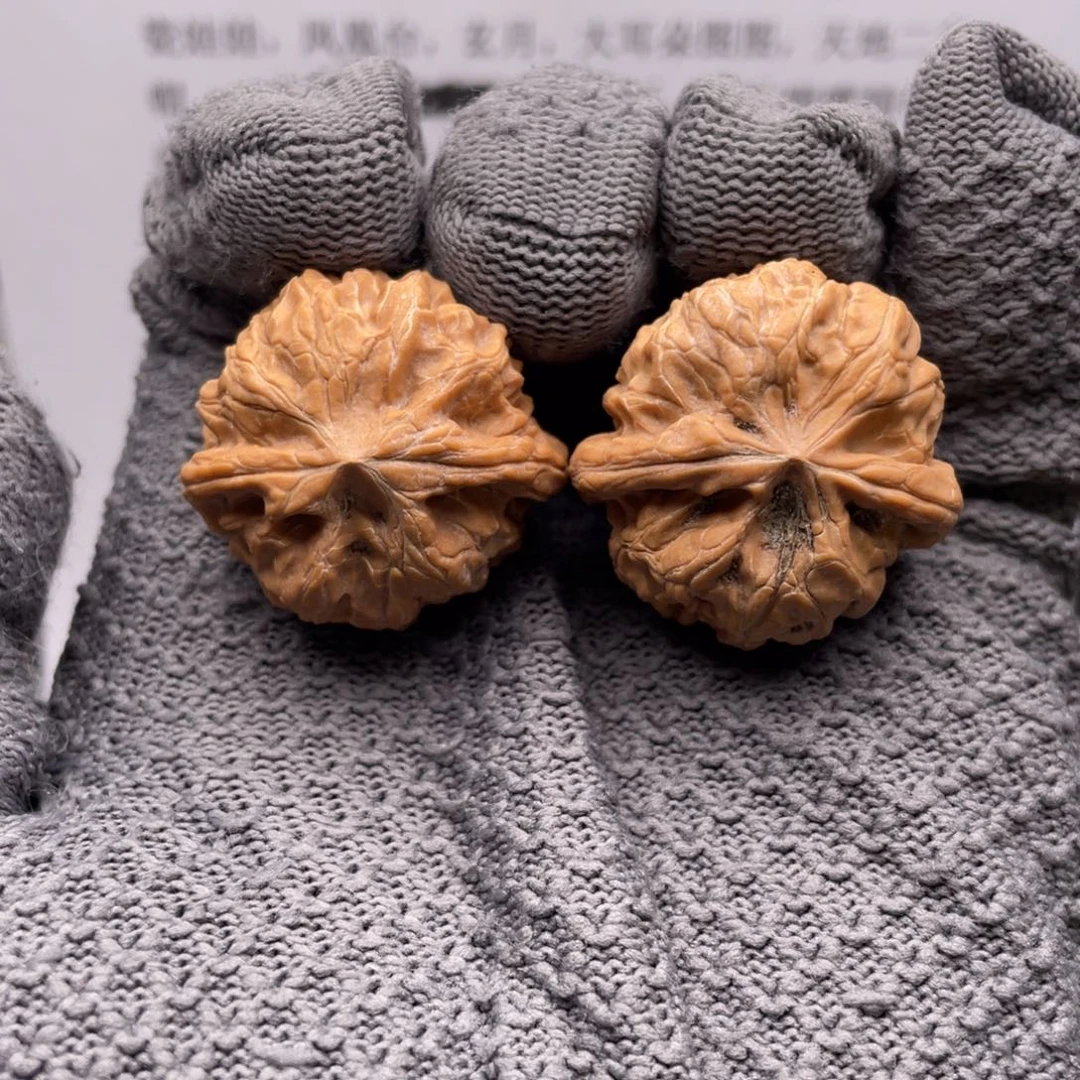 奶***糖吊坠文玩核桃32全品鬼龙