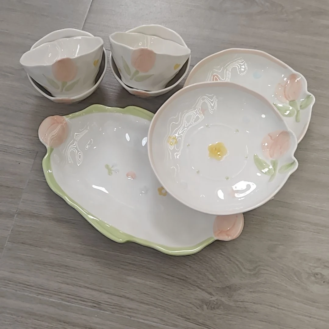 微瑕陶瓷餐具釉下彩