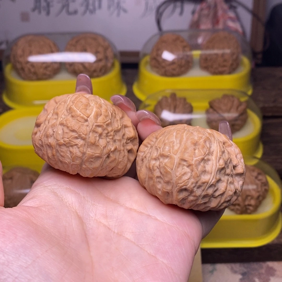 文玩核桃把件全品45+南瓜墩精品