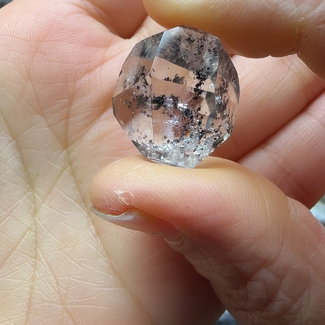 水晶未镶嵌珠宝半成品
