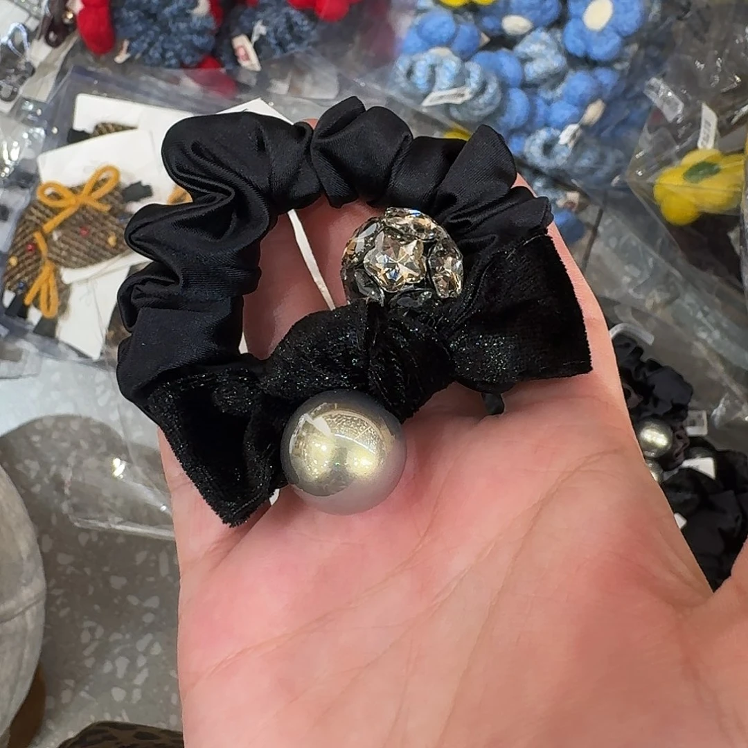 非金属黑色面膜发圈