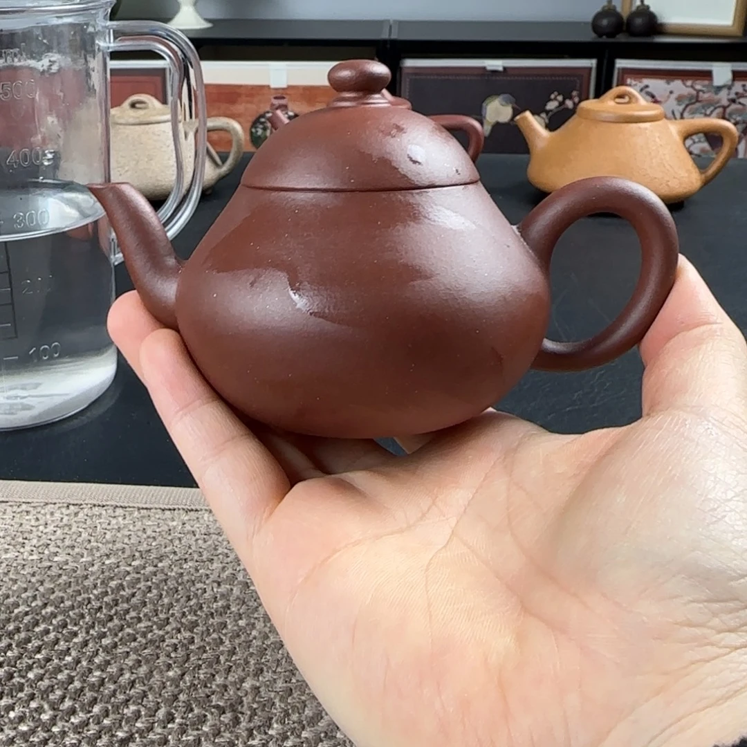 茶壶紫砂微瑕梨形