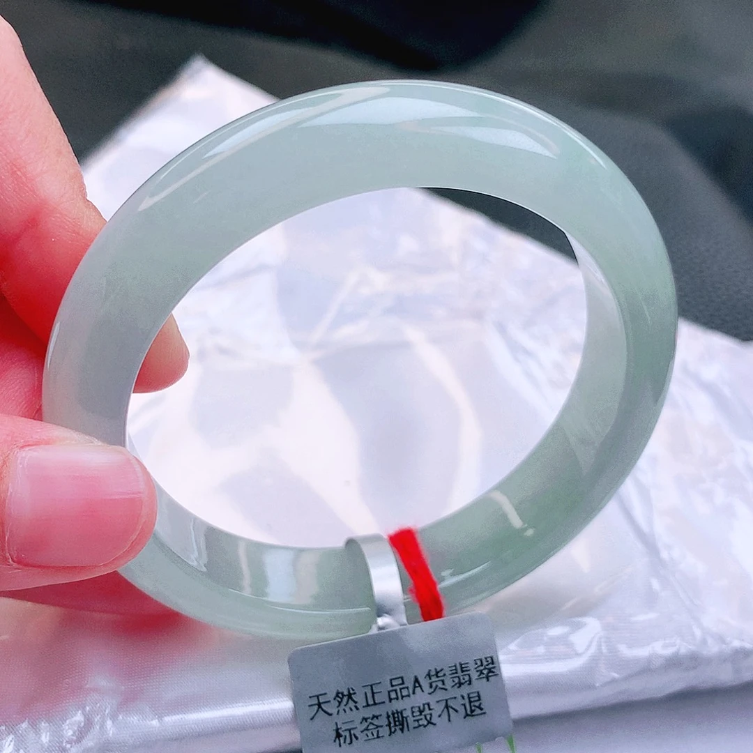 翡翠未镶嵌手镯缅甸天然a货翡翠手镯
