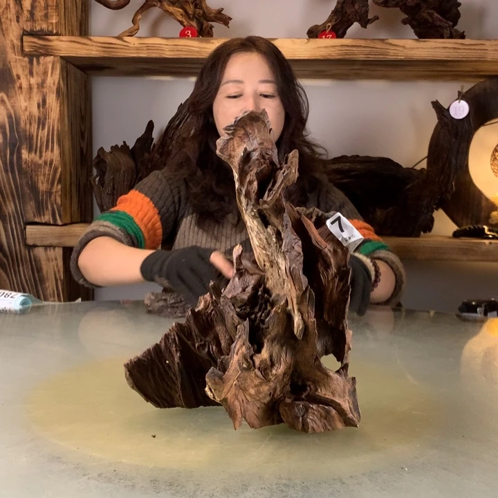 莫***理天然的云南紫柚木会黄水