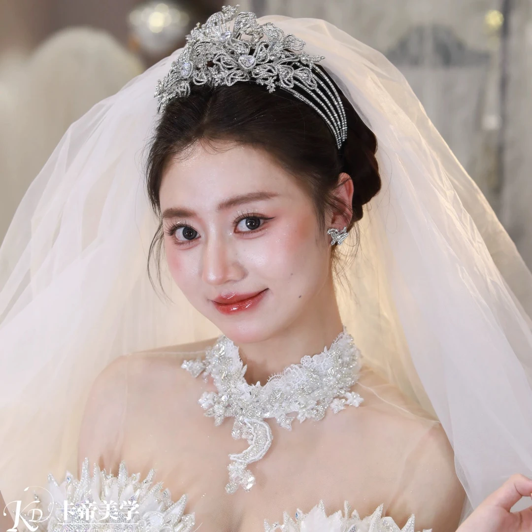 合金仿水晶婚庆饰品 17697重工款花朵满钻婚纱礼服配饰精致