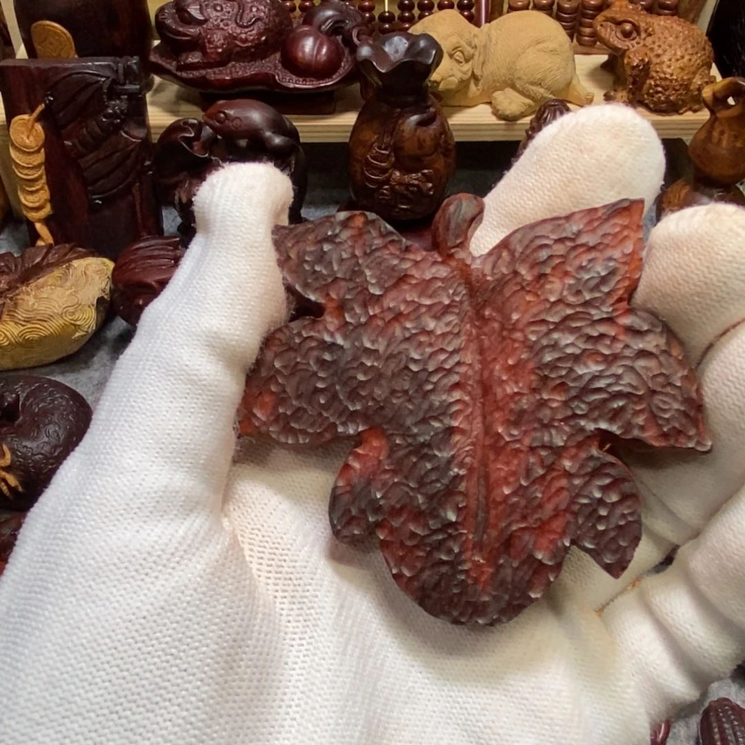 小叶紫檀手串/手链小叶紫檀枫叶