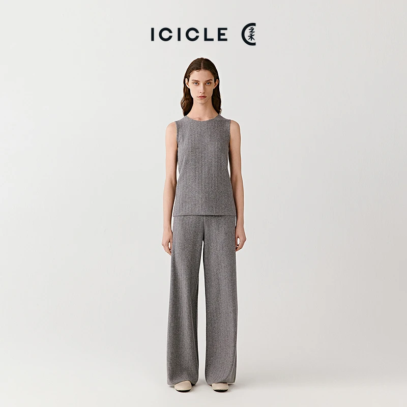 【9.26上新】ICICLE之禾25早秋新品羊绒直筒裤