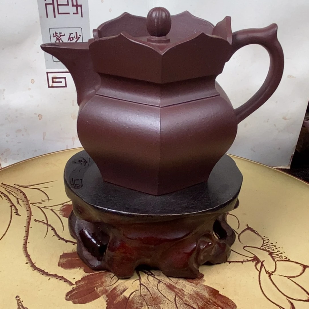 紫砂茶壶底槽清260容量全手