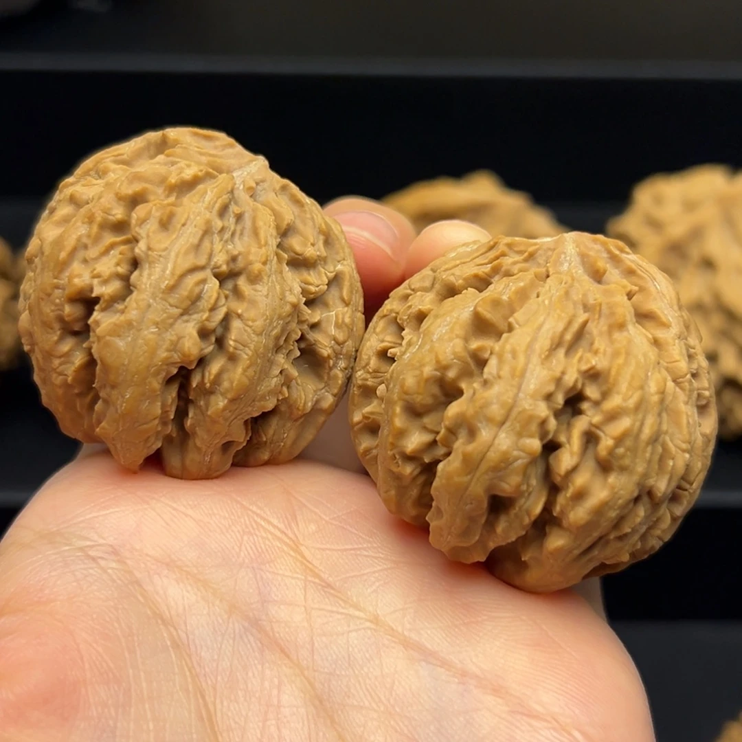 银***星文玩核桃把件秦岭核桃8号