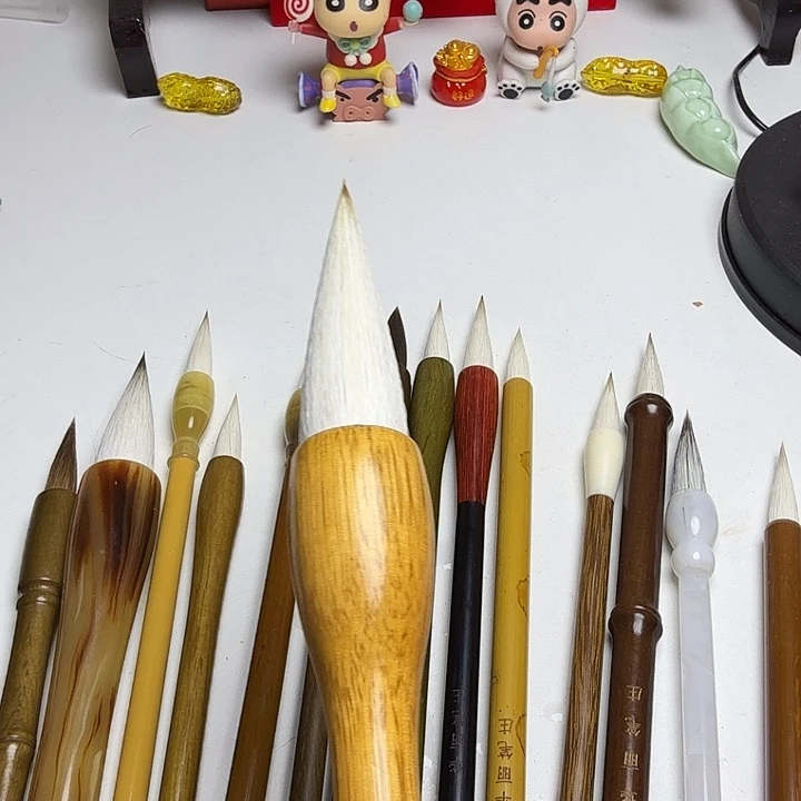 毛笔书法作品斗笔