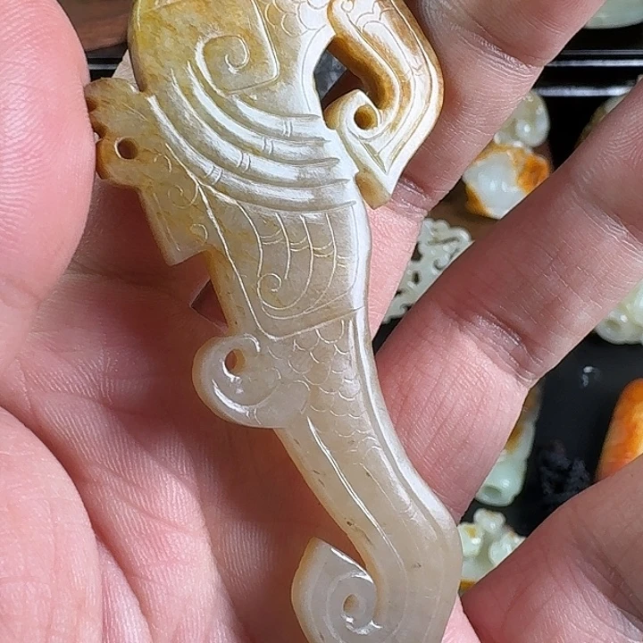 和田玉（糖玉）未镶嵌挂件