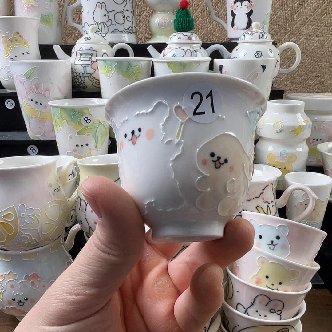 漫甜手工陶瓷杯子21