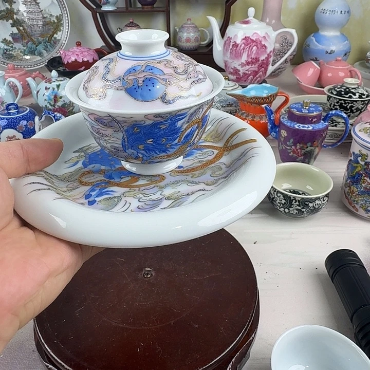 摆件景德镇陶瓷老厂瓷25